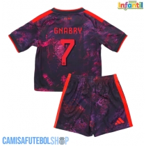 Camisa de time de futebol Bayern Munich Serge Gnabry #7 Replicas 3º Equipamento Infantil 2026-27 Manga Curta (+ Calças curtas)